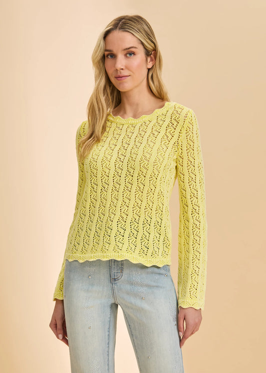 FDJ 1467314 PA Long Sleeve Garment Dye Sweater