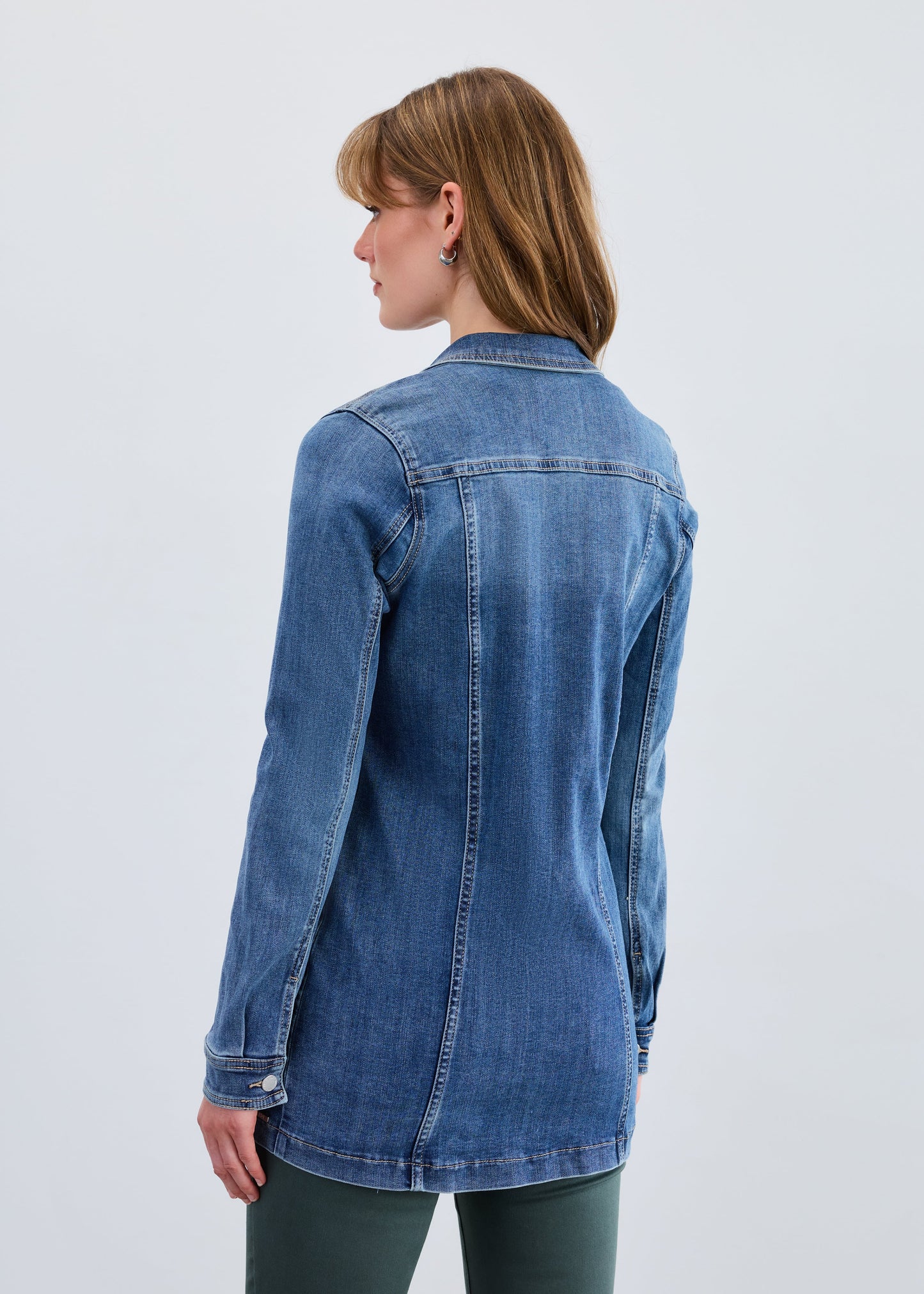 FDJ 1825669 Long Denim Jacket