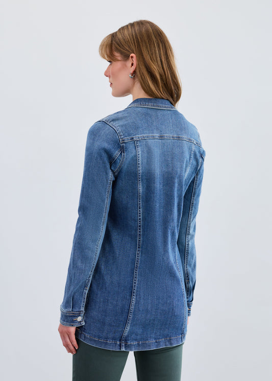 FDJ 1825669 Long Denim Jacket
