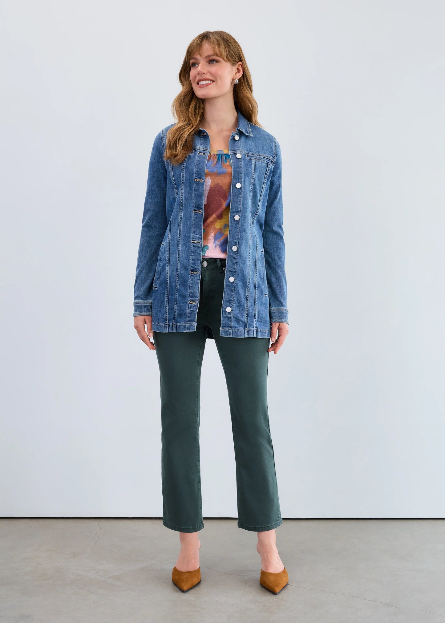 FDJ 1825669 Long Denim Jacket