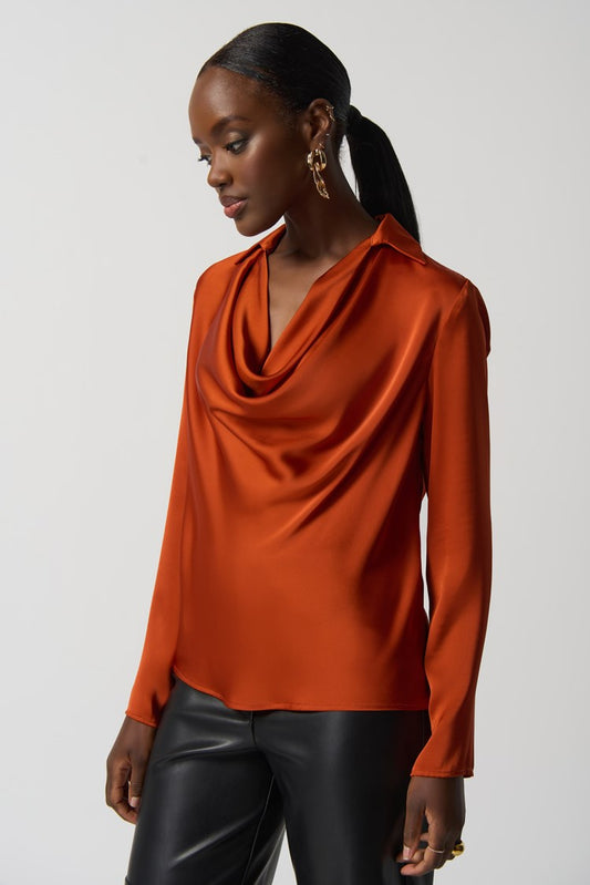 J.R 233136 Satin Blouse