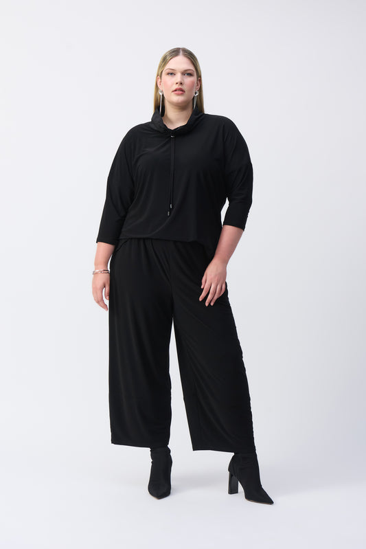 JR. 243137 Silky Knit Cropped Jumpsuit