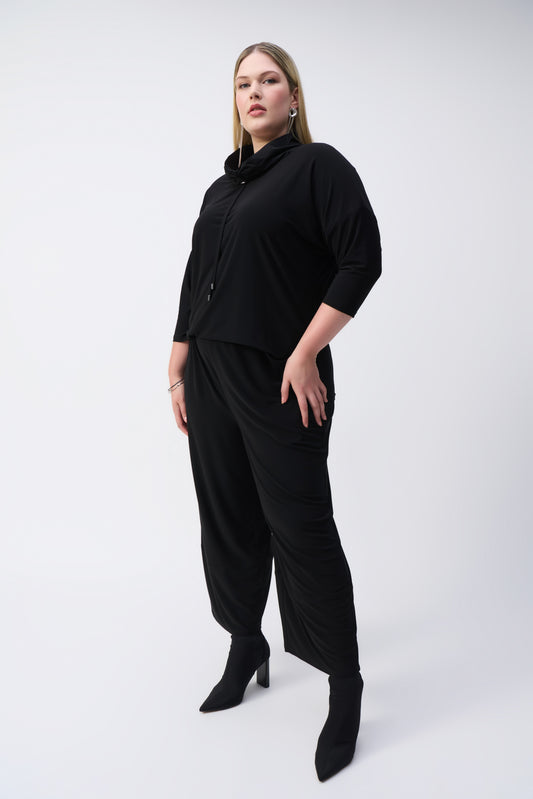 JR. 243137 Silky Knit Cropped Jumpsuit