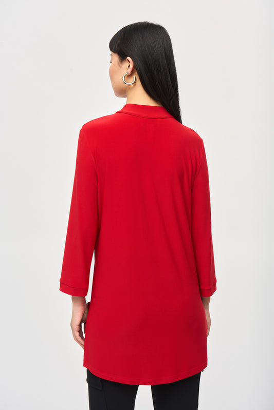 J.R 243187 Silky Knit Trapeze Tunic