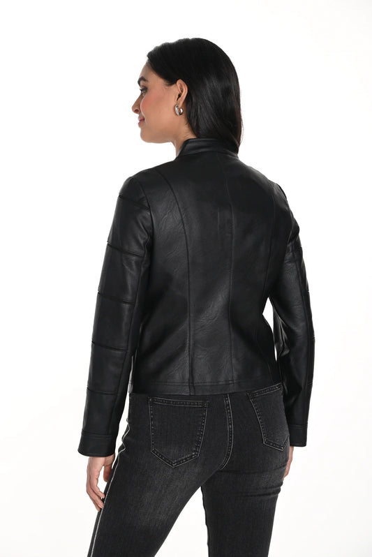 F.L 243419U Embelished Zipper Jacket