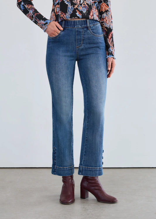 FDJ 2462669 Pull-On Boot Ankle Denim