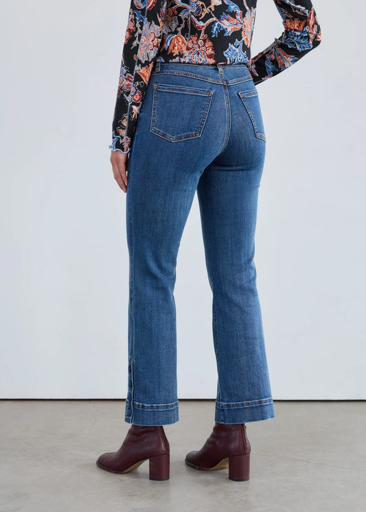 FDJ 2462669 Pull-On Boot Ankle Denim