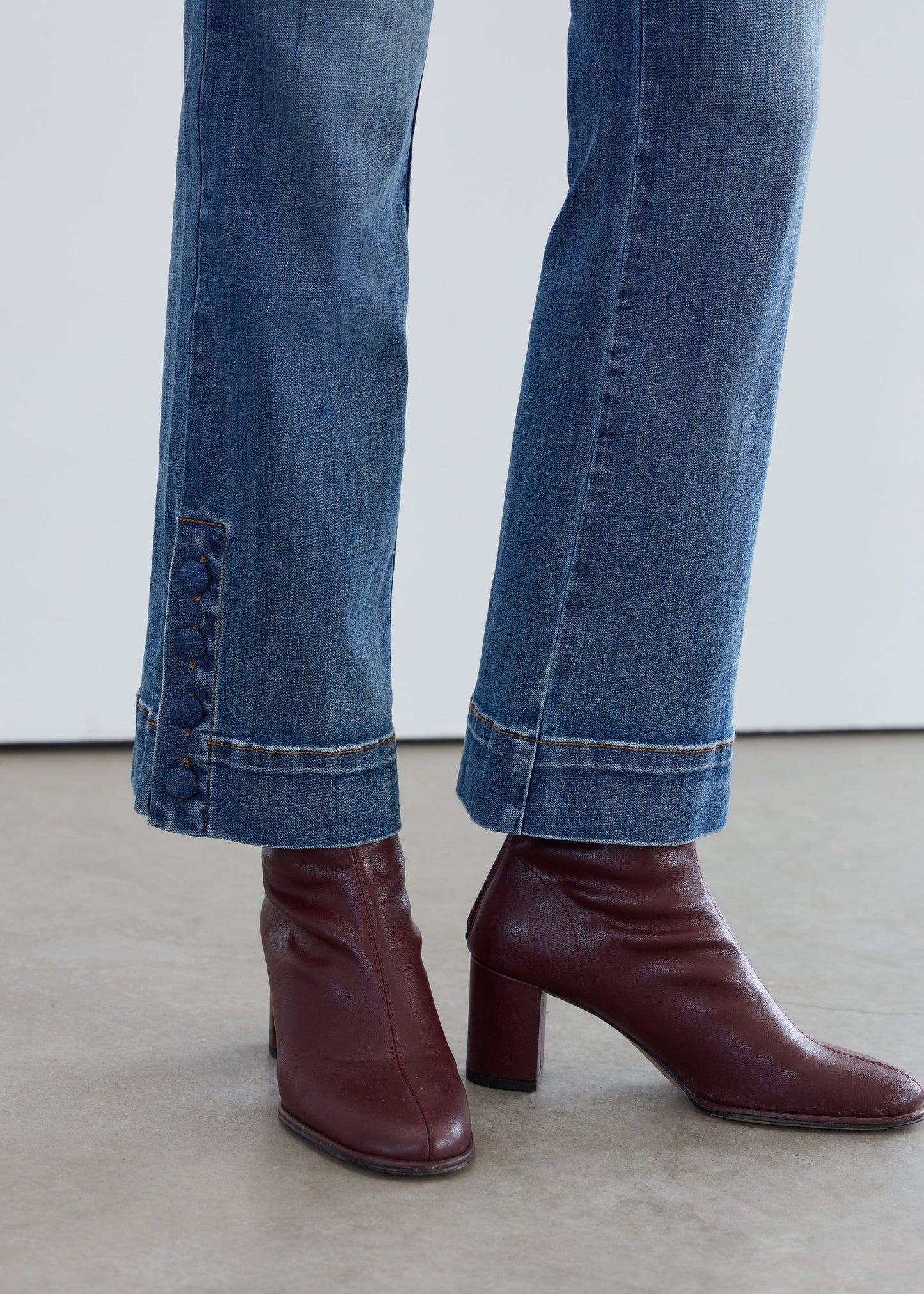 FDJ 2462669 Pull-On Boot Ankle Denim