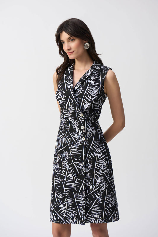 J.R 251206 Millennium Tropical Print Sheath Dress