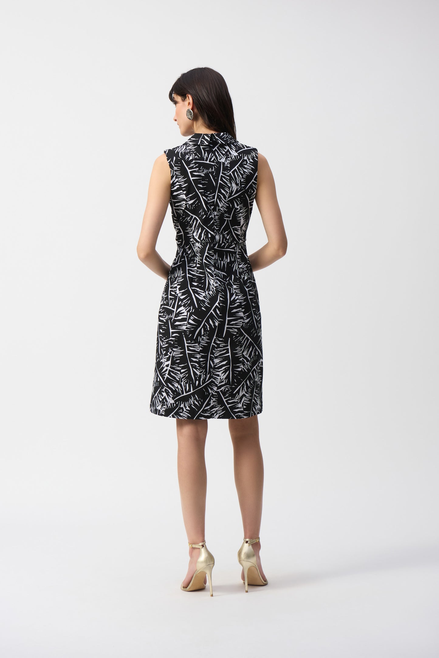 J.R 251206 Millennium Tropical Print Sheath Dress