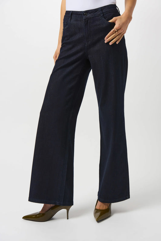 J.R 251968F25 Goldie Classic Wide-Leg Stretch Jeans