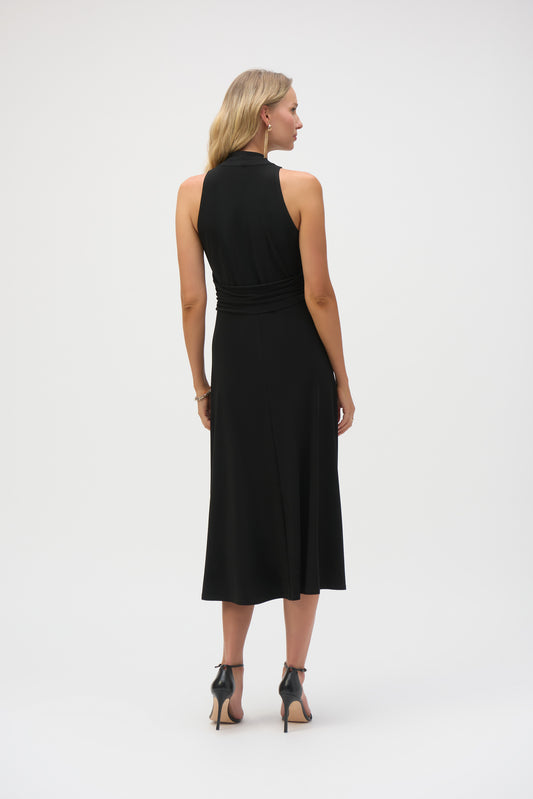 J.R 252091 Silky Knit Fit and Flare Dress