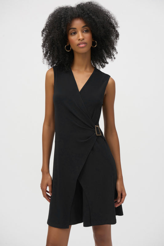 J.R 252099 Silky Knit Wide-Leg Jumpsuit
