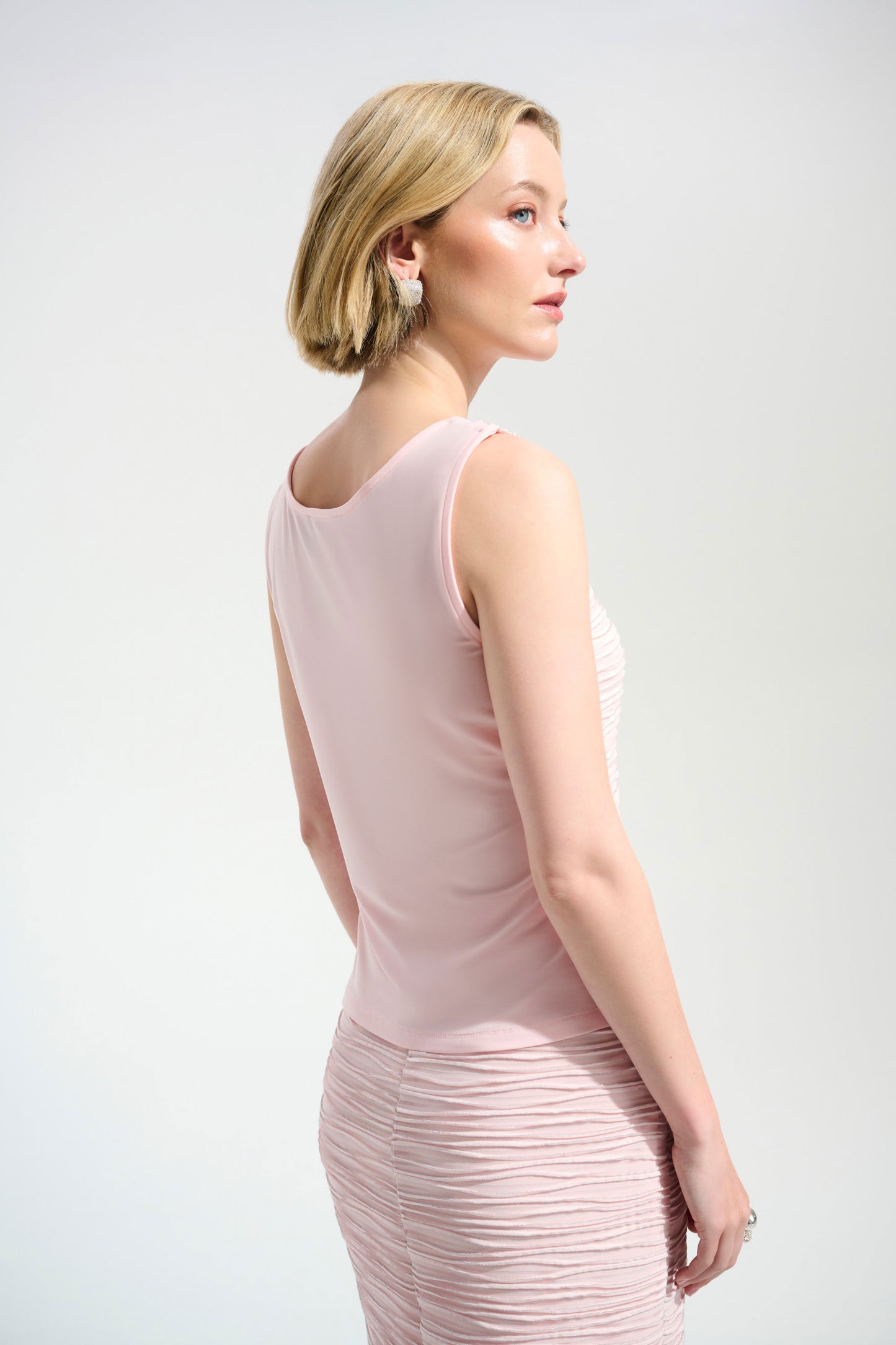 J.R 254732S26 Signature | Lurex Cascade Knit Cover-Up and Cami Set