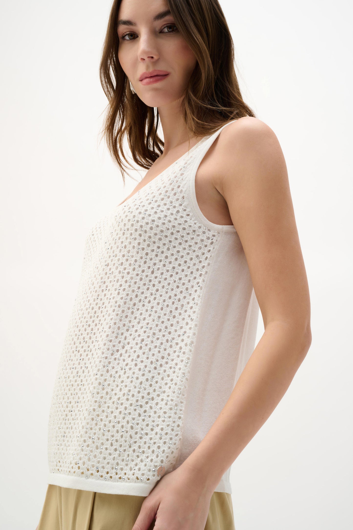 J.R 262957 Embellished Knit Camisole
