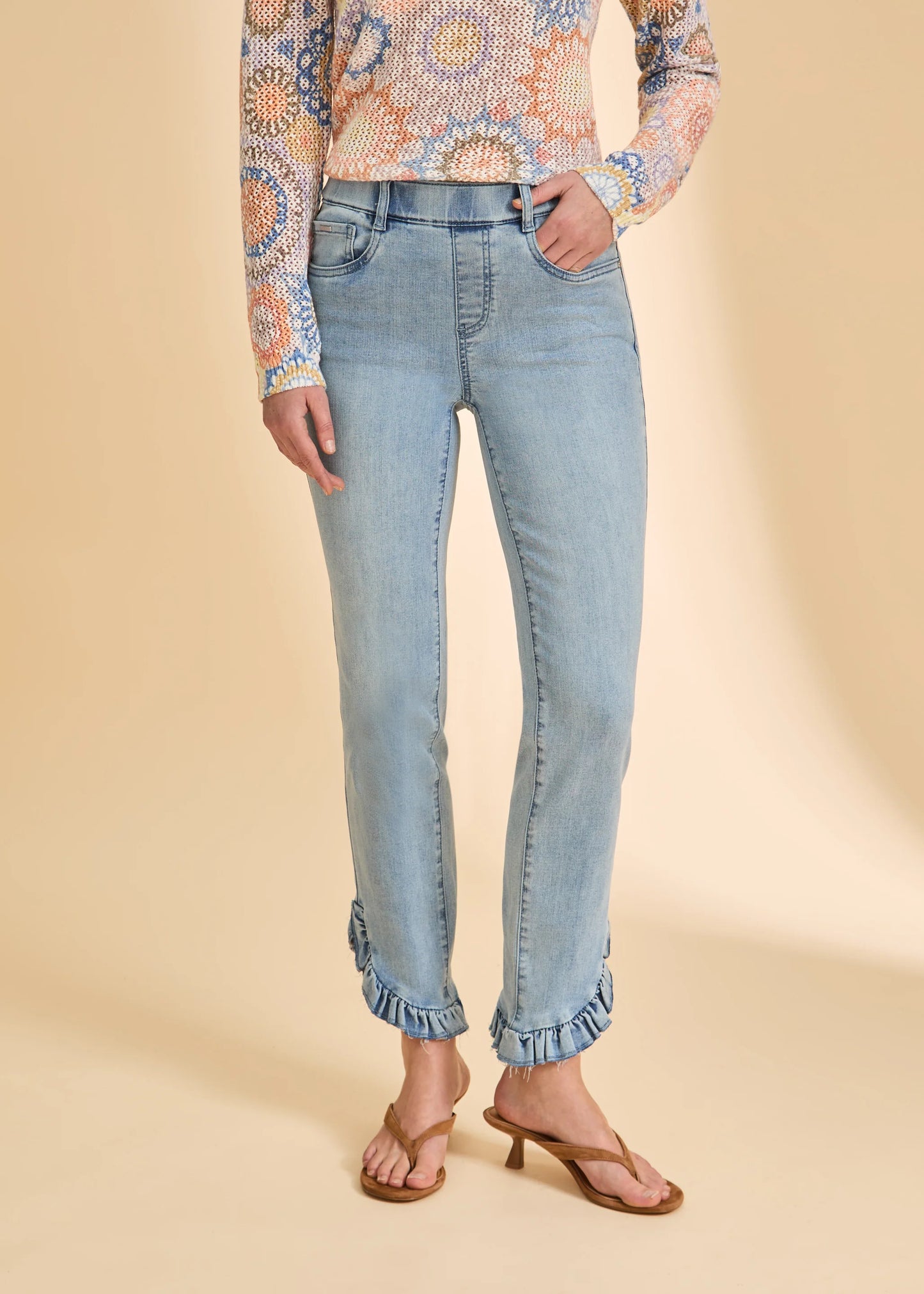 FDJ 2733669S Pull-On Pencil Ankle Denim
