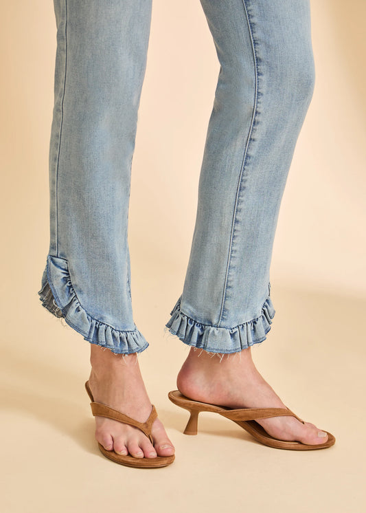 FDJ 2733669S Pull-On Pencil Ankle Denim