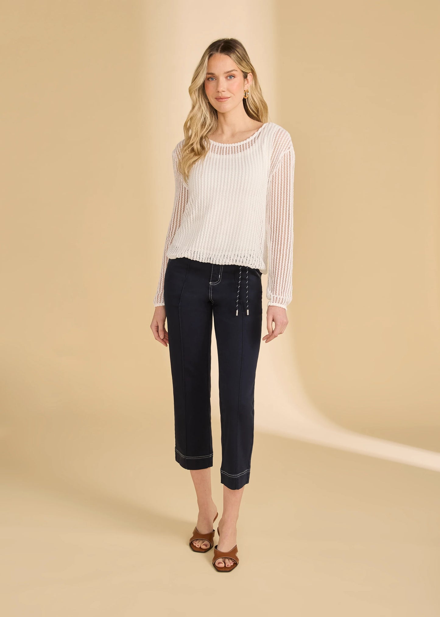 FDJ 3648422 Long Sleeve Bubble Top