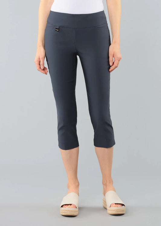 Lis 71767 Mercury Fabric 21 1/2'' Capri With Pockets