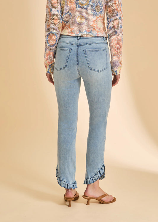 FDJ 2733669S Pull-On Pencil Ankle Denim