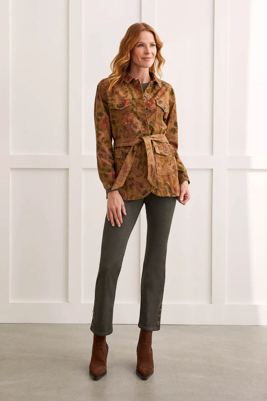 Tri 7991O Tie-Waist Jacket