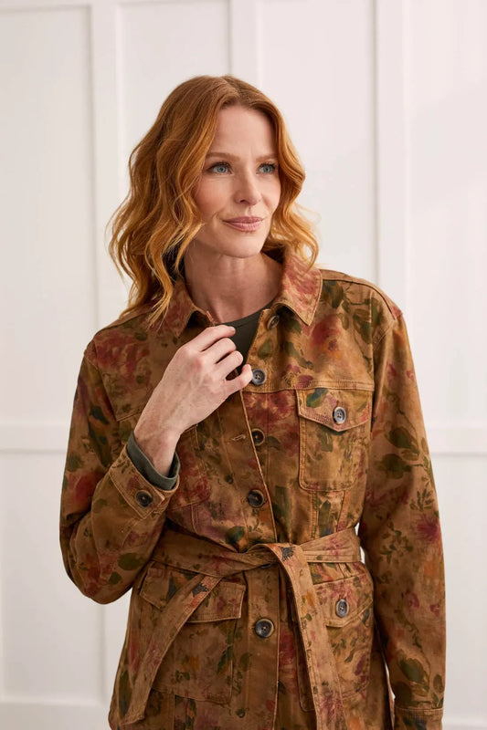 Tri 7991O Tie-Waist Jacket