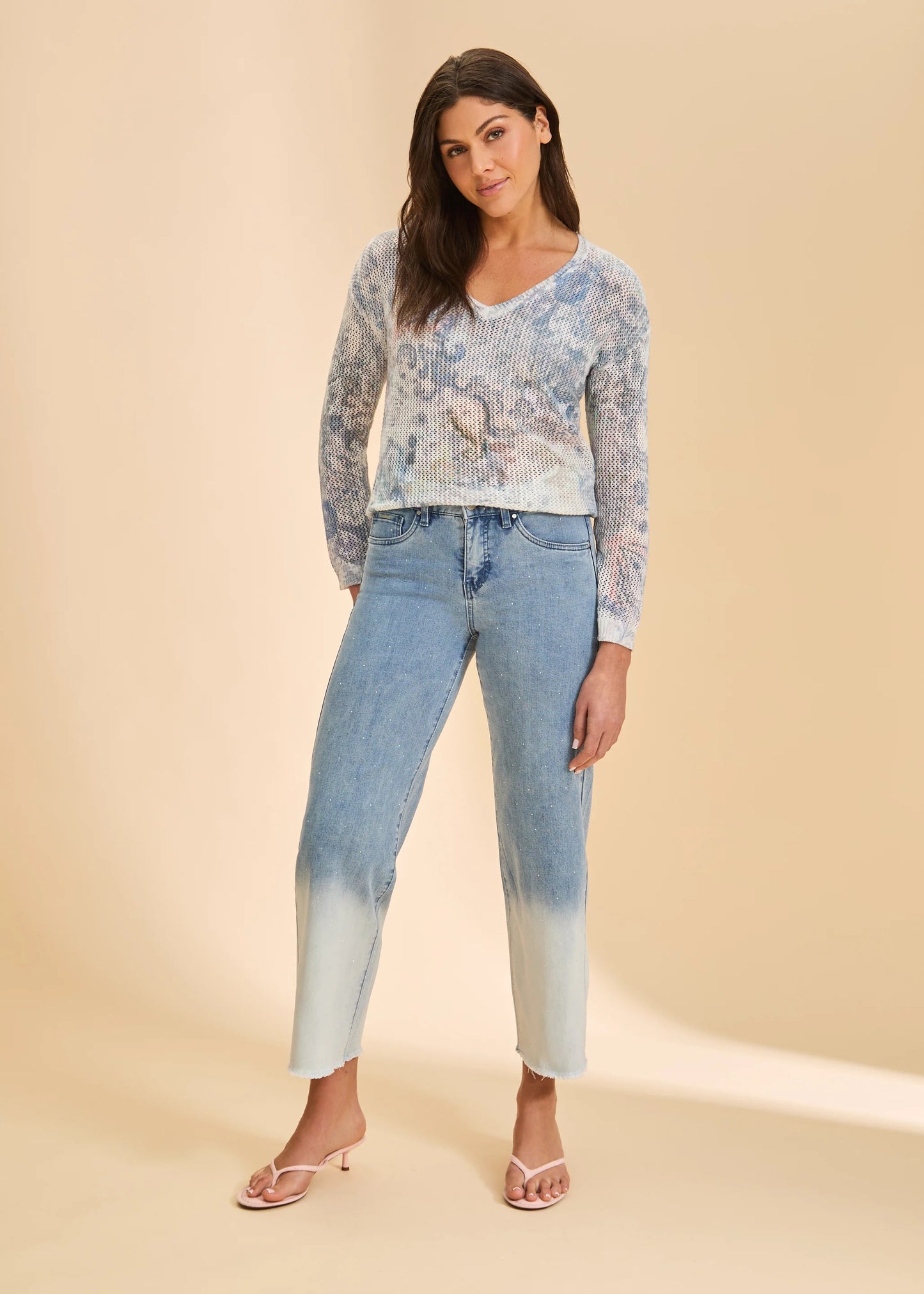 FDJ 5198779  Christina Wide Ankle Denim