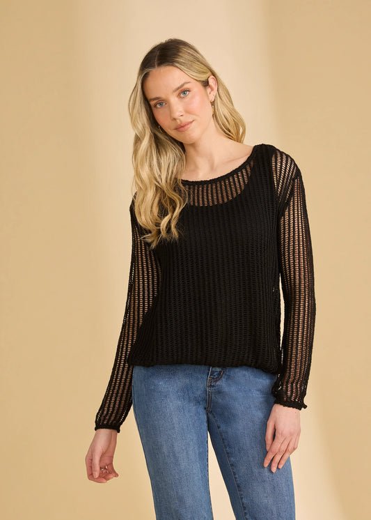 FDJ 3648422 Long Sleeve Bubble Top