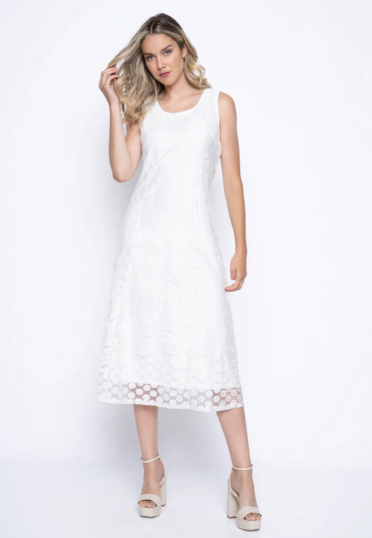 Pic GC646 Sleeveless Mesh Dress