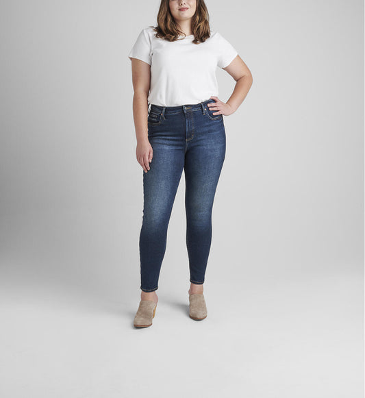Silver L88008INF436 Infinity Fit High Rise Skinny Jeans