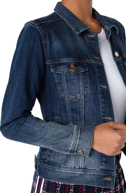 L.P LM1004CH4 Classic Jean Jacket