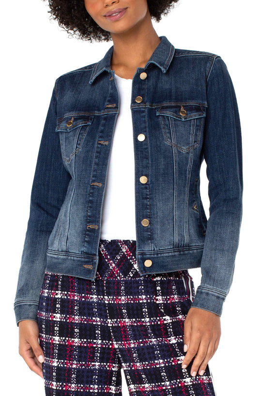 L.P LM1004CH4 Classic Jean Jacket