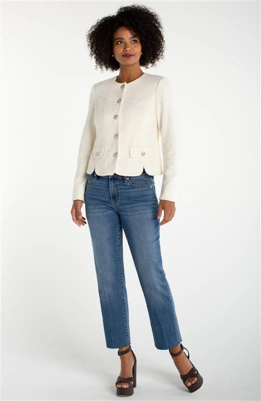 L.P LM3160CH4 Kennedy Crop Straight With Blind Hem