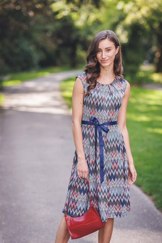 Pap 18554 Zig Zag Dress