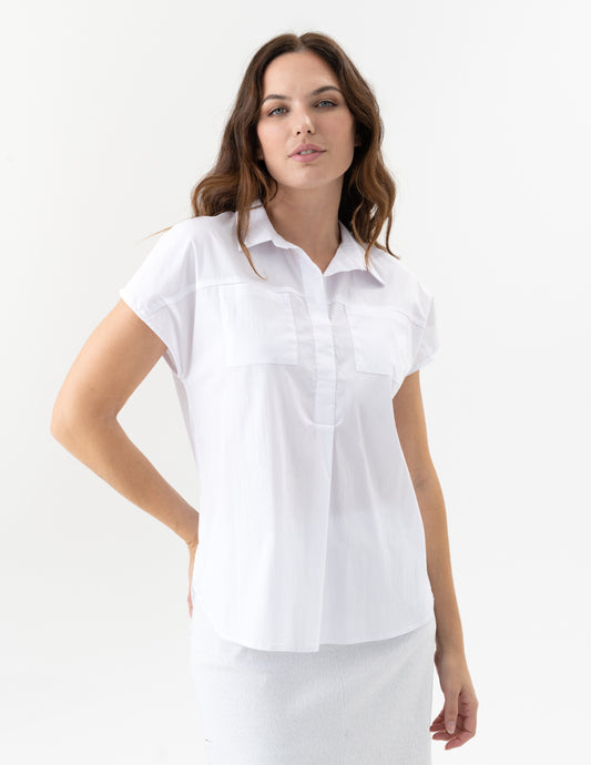 R. 5020 Cap Sleeve Blouse