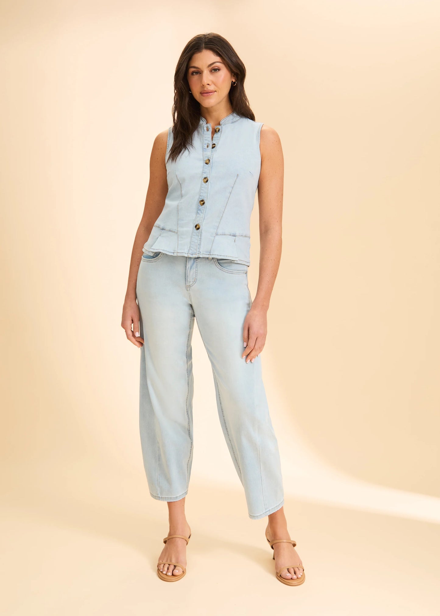 FDJ 2795370 Girlfriend Barrel Ankle Denim