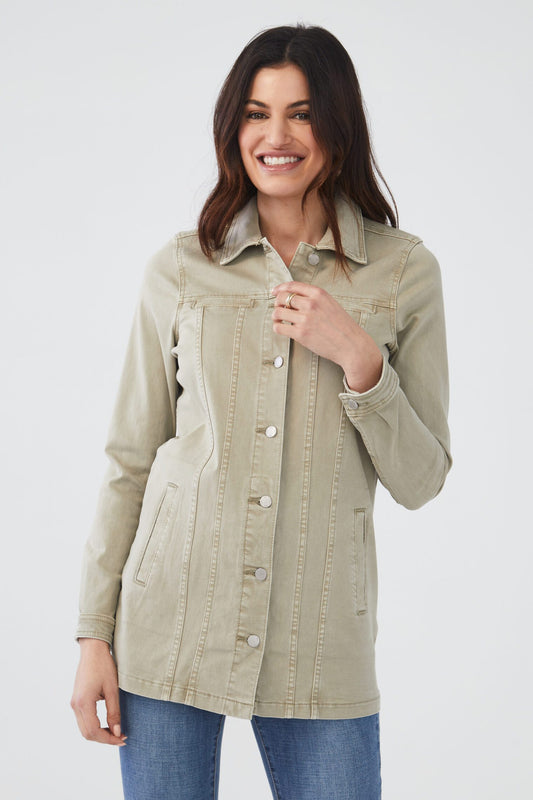 FDJ 1825511 Long Denim Jacket